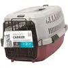 Cage de transport pour chien M-Pets Viaggio Rouge 59x39x33 cm 10423299