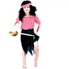RueDeLaFete Déguisement De Piratesse – Enfant