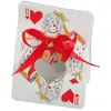 Ballotin Carte DAME de coeur, avec plexi