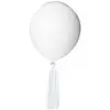 Kit de 6 Ballons Pompons ® blanc/BLANC