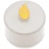 Bougie simple flamme oscillante, à Led jaune