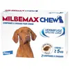 Milbemax Chew Chien 5Kg et Plus 2 Comprimés