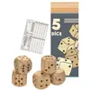 Egmont Toys Jeu De Dés Géants En Bois
