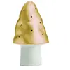 Heico - Egmont Toys Veilleuse Forme Champignon Doré Petit
