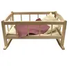 Egmont Toys Berceau en bois avec couverture tricot