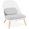 ALTER EGO Fauteuil lounge design 'TICOS' style scandinave