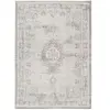 Non communiqué Tapis Louis De Poortere Medallion Design Sel Poivre 140 X 200cm