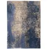 Non communiqué Tapis Louis De Poortere Cracks Design Bleu Abysse 170 X 240cm
