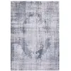 Tapis salon et chambre tissé plat 170x240 cm Gris