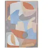 Tapis salon et chambre tissé plat 140x200 cm Multicolore