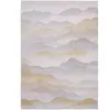 Tapis salon et chambre tissé plat 170x240 cm Beige