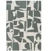 Tapis salon et chambre tissé plat OCEAN SPRITZ 200 x 280 cm