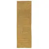 Tapis salon et chambre tissé plat 080x250 cm Jaune