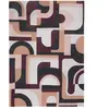 Non communiqué Tapis Louis De Poortere Module Design Rose Rohé 170 X 240cm