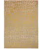 Non communiqué Tapis Louis De Poortere Dedalo Design Scarabée Jaune 140 X 200cm