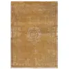 Tapis salon et chambre moderne tissé plat  240x340 cm Jaune