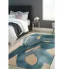 Non communiqué Tapis Beneffito Swing Bleu 140x200cm