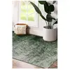 Novatrend Tapis de salon moderne tissé plat vert 170x240 cm