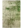 Tapis salon et chambre tissé plat 140x200 cm  Vert