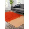 Novatrend Tapis de salon moderne tissé plat orange 140x200 cm