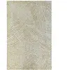 Tapis salon et chambre moderne tissé plat 140x200 cm  Blanc