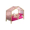 Vipack Vipack Dallas Lit Mh 90 X 200 Naturel + Tente Textile Papillon