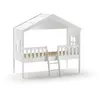 Petits-meubles - Lit cabane 90x200 sommier inclus Vipack Housebed Blanc