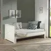 vipack Maisonetstyles Lit Banquette Extensible 90/180x200 Cm Blanc - Pino