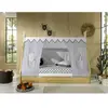 Vipack Lit tipi 90x200 sommier Housse et tiroir Inclus - Bois
