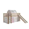 VIPACK Bed, Pine, Beige, 90 x 200 cm