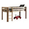 Vipack Pino Lit Compact Pin Massif Nature 209 X 105 X 114 Cm