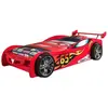Lit 90x200 Le Mans Sommier inclus Vipack Car beds - Rouge