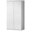 Paris Prix Vipack Wardrobe, MDF, White, 110 x 204,5 cm