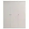 Paris Prix Armoire 3 Portes Laquée Blanche - ROBIN