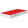 SWITHOME Vipack Vipack Amori Lit Capitaine Laqu Blanc + Lit Gigogne