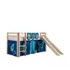 VIPACK Bed, Pine, Taupe, 90 x 200 cm