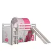 VIPACK Bed, Pine, Clear White, 90 x 200 cm