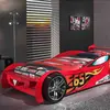 Vipack Vipack Funbeds Lit Voiture Le Mans Rouge + Matelas