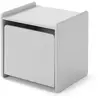 Paris Prix Vipack Vipack Kiddy Chevet Enfant Bois Laqu 1 Porte L 40cm Gris