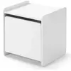 Paris Prix Vipack Vipack Chevet Kiddy Enfant Bois Laqu 1 Porte L 40cm Blanc