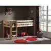 VIPACK Bed, Pine, Natural, 90 x 200 cm