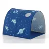 Paris Prix Tunnel de lit tissu bleu Astro