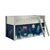 vipack Lit Enfant Tente "scott Space Shuttle" 90x200cm Blanc