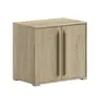 Commode sammie 68x43x61cm - 2 portes - décor chêne SAKD1212