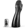 All Black Gode tout noir Fisting 39cm 1pc