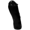 All Black Gode réaliste tout noir 20cm 1pc