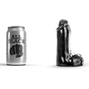 Gode réaliste tout noir 13cm 1pc
