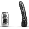 Gode Noir Réaliste 20cm 1pc