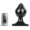 All Black Anal Plug 19cm 1pc