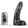 Gode Dong 25,5 cm - Plaisir Intense pour Couples et Solo - Noir